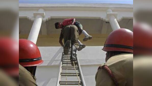 Woman dies after fall during mock drill