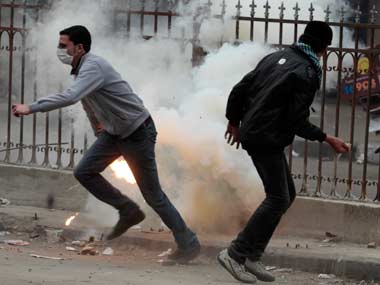 Street battle breaks out near Egypt's Interior Ministry Street battle breaks out near Egypt's Interior Ministry