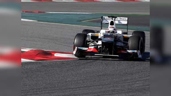 Sauber's Kobayashi fastest in Barcelona F1 test