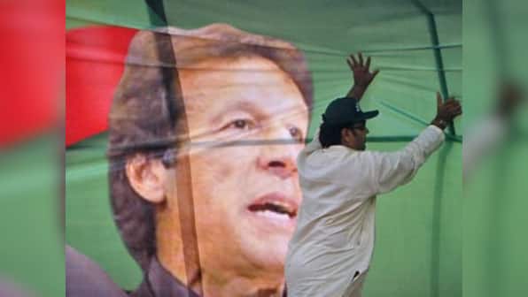 Suspected militants attack police truck after Imran's rally