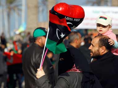 Libyan revolt anniversary serves as diversion from troubles Libyan revolt anniversary serves as diversion from troubles