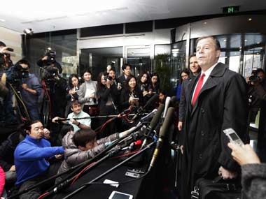 China says talks with North Korea covered food aid China says talks with North Korea covered food aid