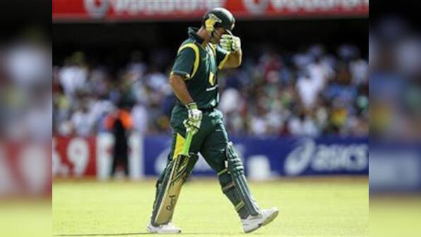 Ponting's one-day international career over