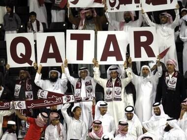 BBC team reporting on migrant workers arrested in Qatar 