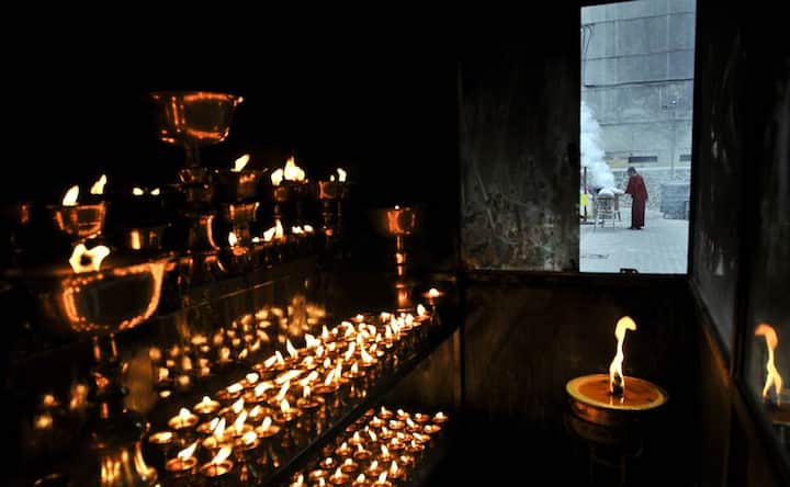 Images: Tibetans mark New Year with protests, rituals