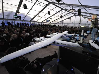 Virgin aims to test-fly ship in space this year Virgin aims to test-fly ship in space this year