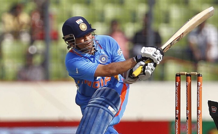 The wait is over, Sachin gets his 100th ton