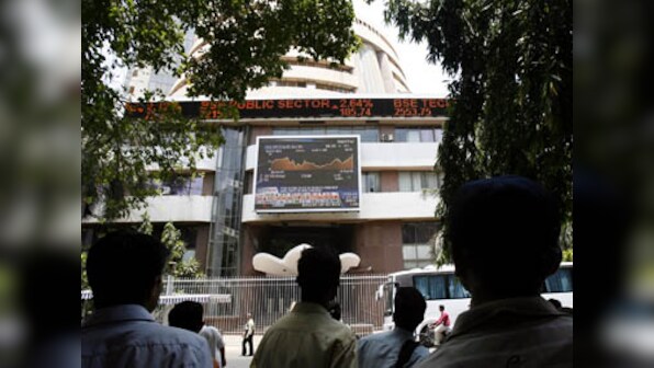 UP-exposed Jaiprakash, Reliance stocks end with gains