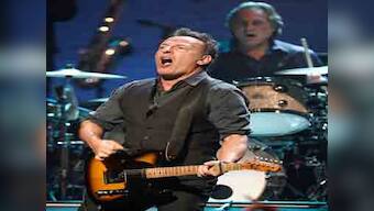 Bruce Springsteen smashes way to UK number one