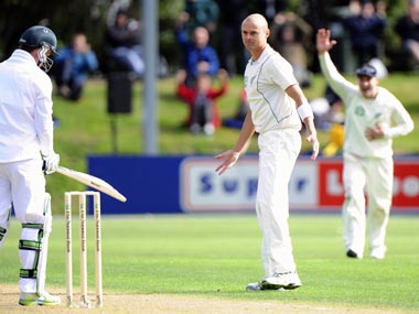 Martin's three-wicket burst reduces SA to 191-7 on Day 1 Martin's three-wicket burst reduces SA to 191-7 on Day 1