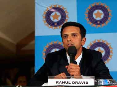 In the end, Dravid got his timing just right In the end, Dravid got his timing just right