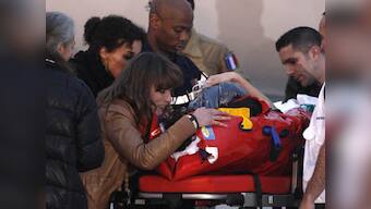 Evacuated Syria reporters arrive in France