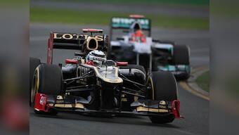 Chatty Raikkonen back in the points on F1 return