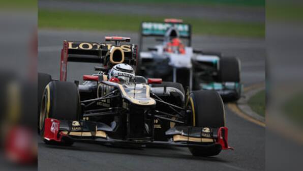 Chatty Raikkonen back in the points on F1 return