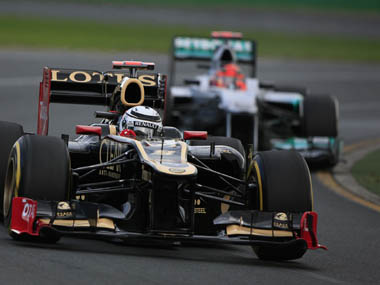 Chatty Raikkonen back in the points on F1 return Chatty Raikkonen back in the points on F1 return