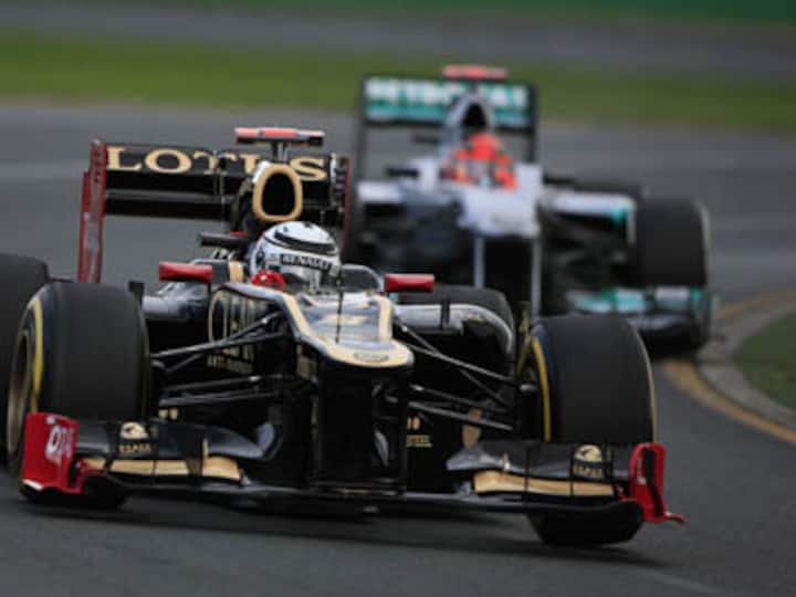 Chatty Raikkonen back in the points on F1 return