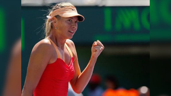 Serena knocked out, Sharapova through to semis 