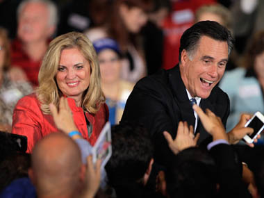 The antithesis to Mitt Romney on campaign — Ann, his wife The antithesis to Mitt Romney on campaign — Ann, his wife