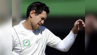 SA extend lead after Taylor breaks arm