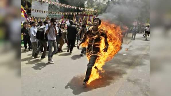 Tibetan who burnt himself called for freedom in letter