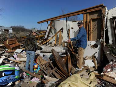 At least 38 killed as tornadoes strike US Midwest-World News , Firstpost