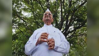 Anna Hazare: away from the din, preparing for Sunday
