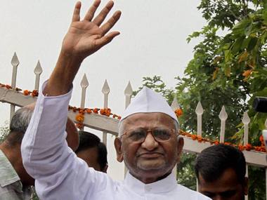 Anna's fast postponed, alleges Congress sabotaged Lokpal bill Anna's fast postponed, alleges Congress sabotaged Lokpal bill