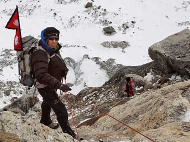 Everest hero highlights flood threat in Himalayas Everest hero highlights flood threat in Himalayas