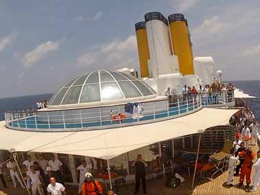 Fight over cruise ship tow costs Costa an extra 12 hours in sea Fight over cruise ship tow costs Costa an extra 12 hours in sea