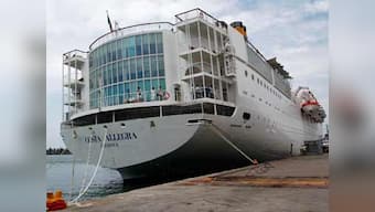 Costa Allegra finally docks in Seychelles