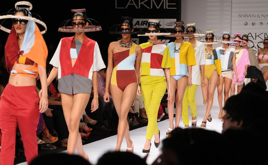 Designer duo Shivan and Narresh certainly got their colors right. Raju Shelar/ Firstpost Designer duo Shivan and Narresh certainly got their colors right. Raju Shelar/ Firstpost