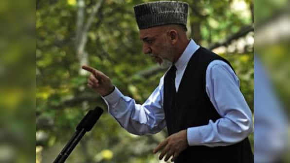 Grossman meets Karzai, members of High Peace Council