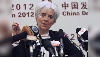 IMF chief meets Pranab; discusses euro zone crisis