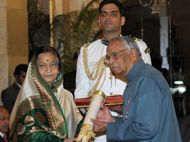 President gives away Padma awards – Firstpost