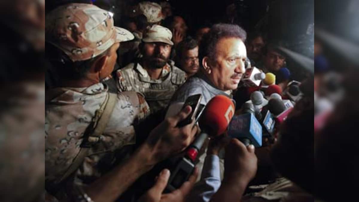 Arms coming to Pak from Afghanistan: Rehman Malik – Firstpost