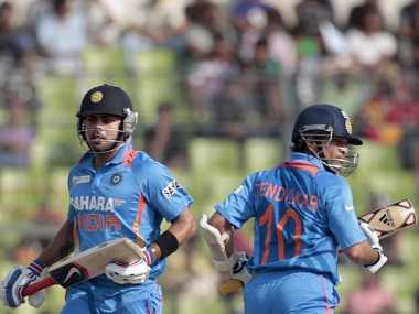 Sachin tips Virat, Rohit to break his record Sachin tips Virat, Rohit to break his record