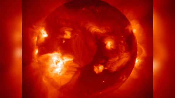 Giant solar storm hits earth, but no serious damage done