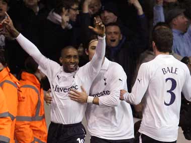 Defoe brace takes Spurs to FA Cup quarters Defoe brace takes Spurs to FA Cup quarters