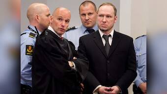 21 years in prison is a pathetic sentence: Breivik