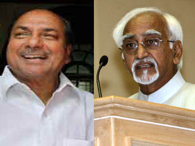 Choice for Prez could be between 2 As, Ansari and Antony Choice for Prez could be between 2 As, Ansari and Antony