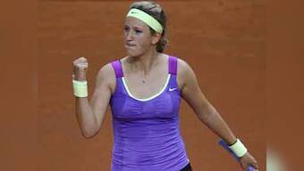 Azarenka survives scare, Sharapova in Stuttgart semis