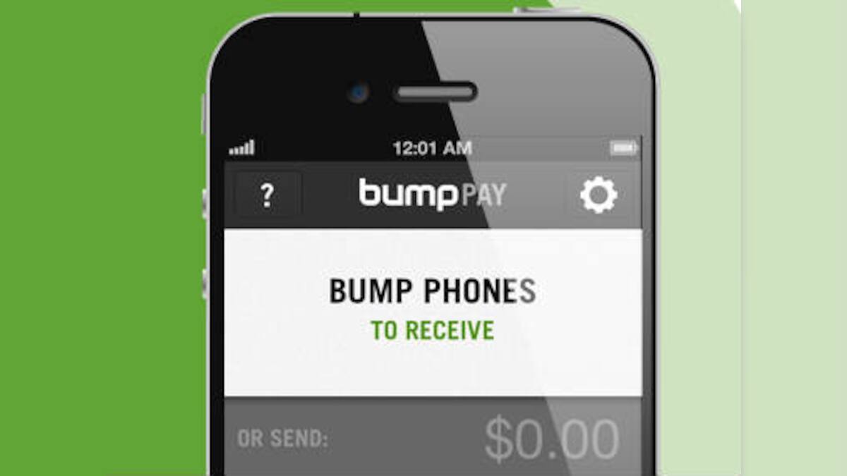 Want to transfer money immediately? Bump your phone to your friend's ...