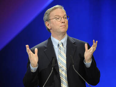 Google's Schmidt saw salary rise from $1 to $1.25 mn Google's Schmidt saw salary rise from $1 to $1.25 mn