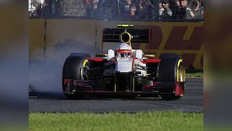 Will young Chinese driver threaten Narain's HRT seat?