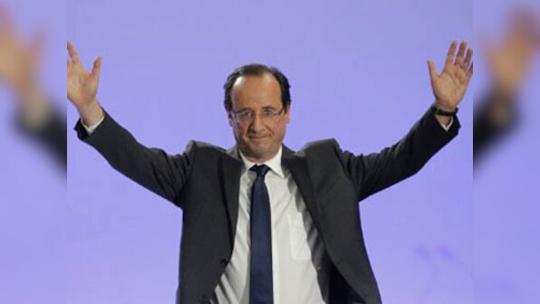 Hollande leads 'President Bling Bling' in France's prez race 