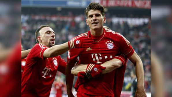 If Barcelona have Messi, then Bayern have Gomez