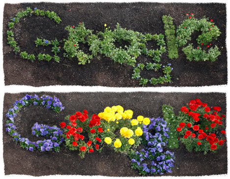How Google grew its logo for Earth day How Google grew its logo for Earth day