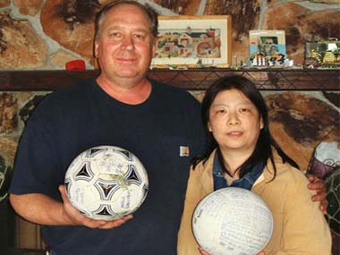 Soccer ball lost in Japan tsunami found in Alaska Soccer ball lost in Japan tsunami found in Alaska