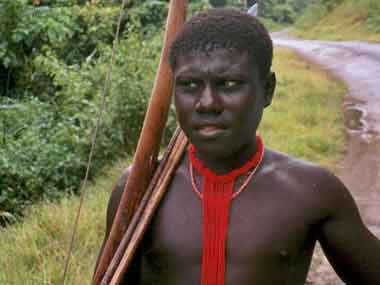 Tourists barred from passing through Jarawa reserve Tourists barred from passing through Jarawa reserve