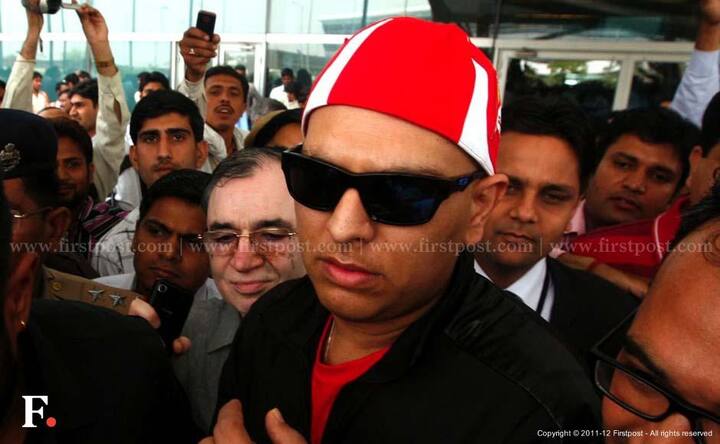 Images: Yuvi, the champion returns home